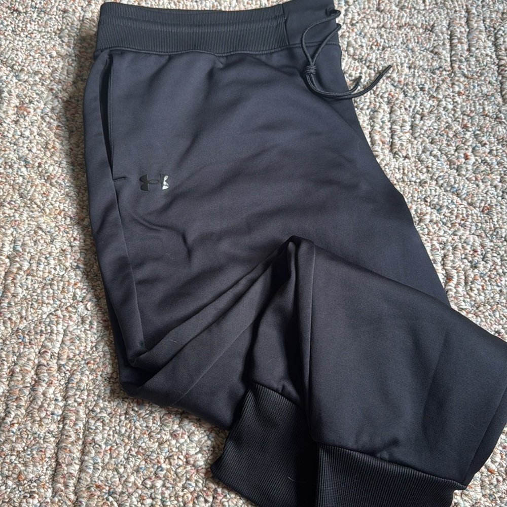 Under Armour Black Sweatpant Athletic joggers men’s 2X‎